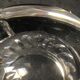 Baccarat Crystal Ashtray, Mortar and Pestle design, Stamped, France