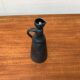 Brutalist Vintage Carafe Vase by Gerhard Liebenthron, 1980