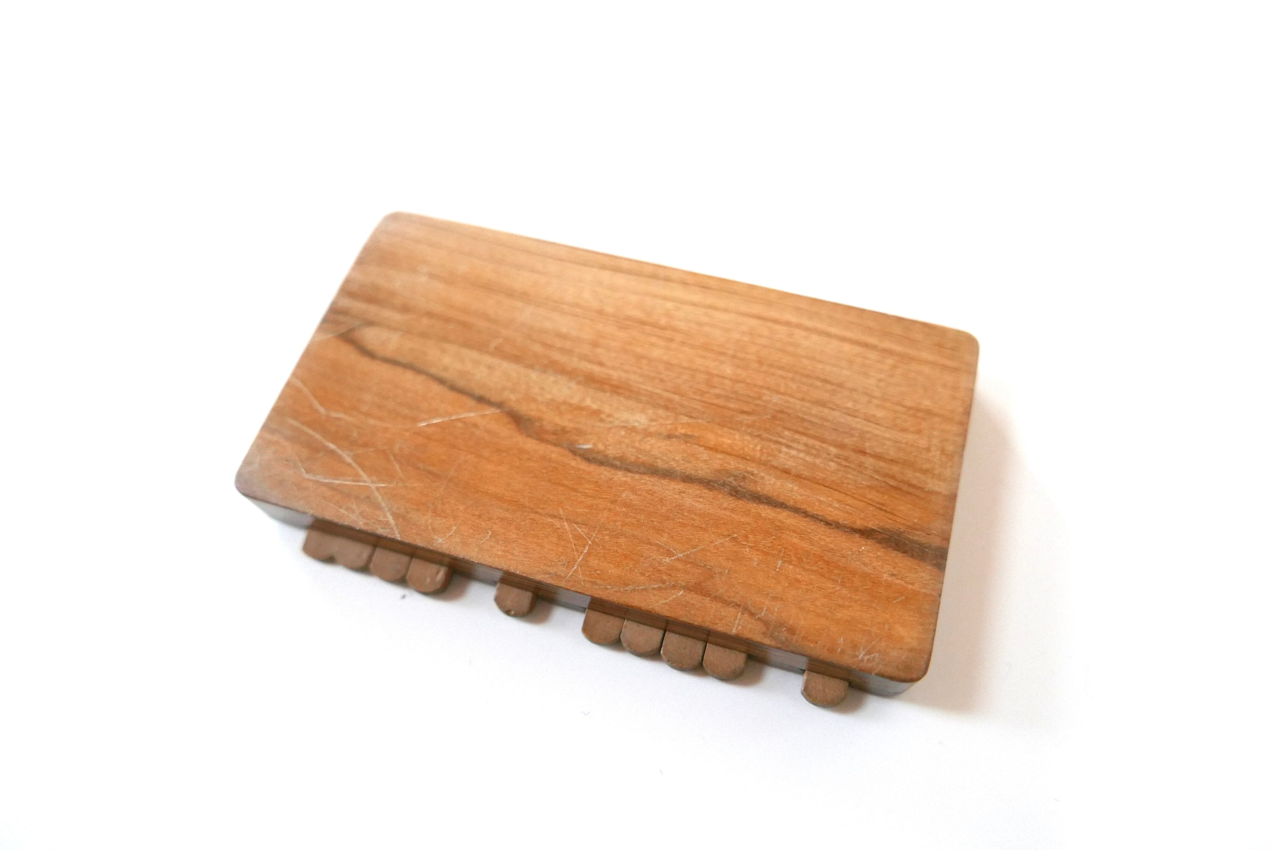 Compteur de points en bois, années 50
