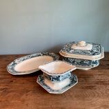 Set of 3 serving dishes in Maastricht ceramic