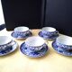 5 Japanese porcelain tea or coffee cups, Phoebus model