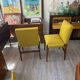 Reclining chairs in armchairs