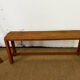 Chair and bench in solid wood