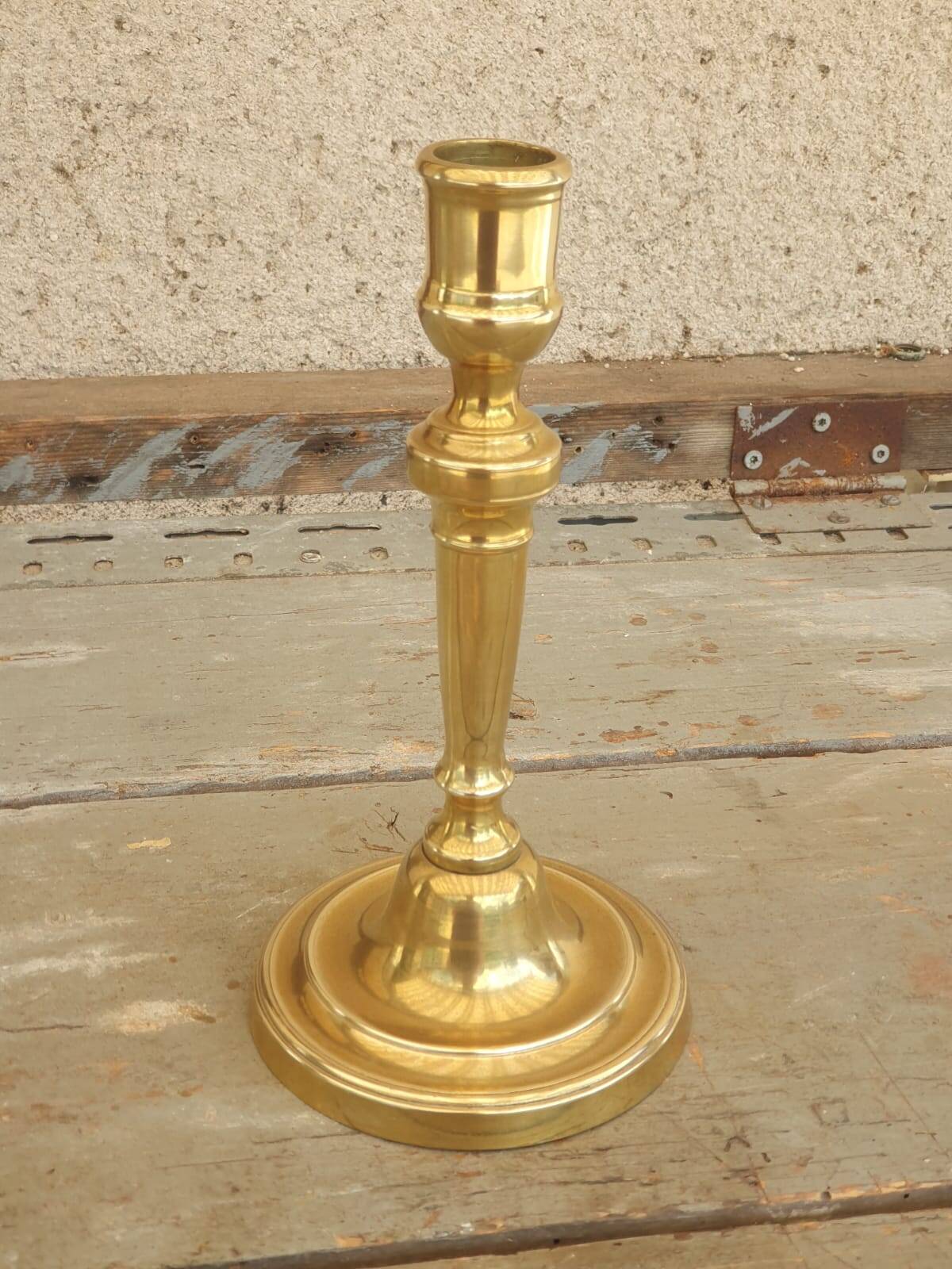 brass candle holder