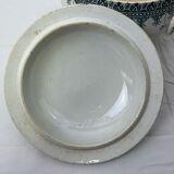 Soupière saint Amand Hamage white and blue