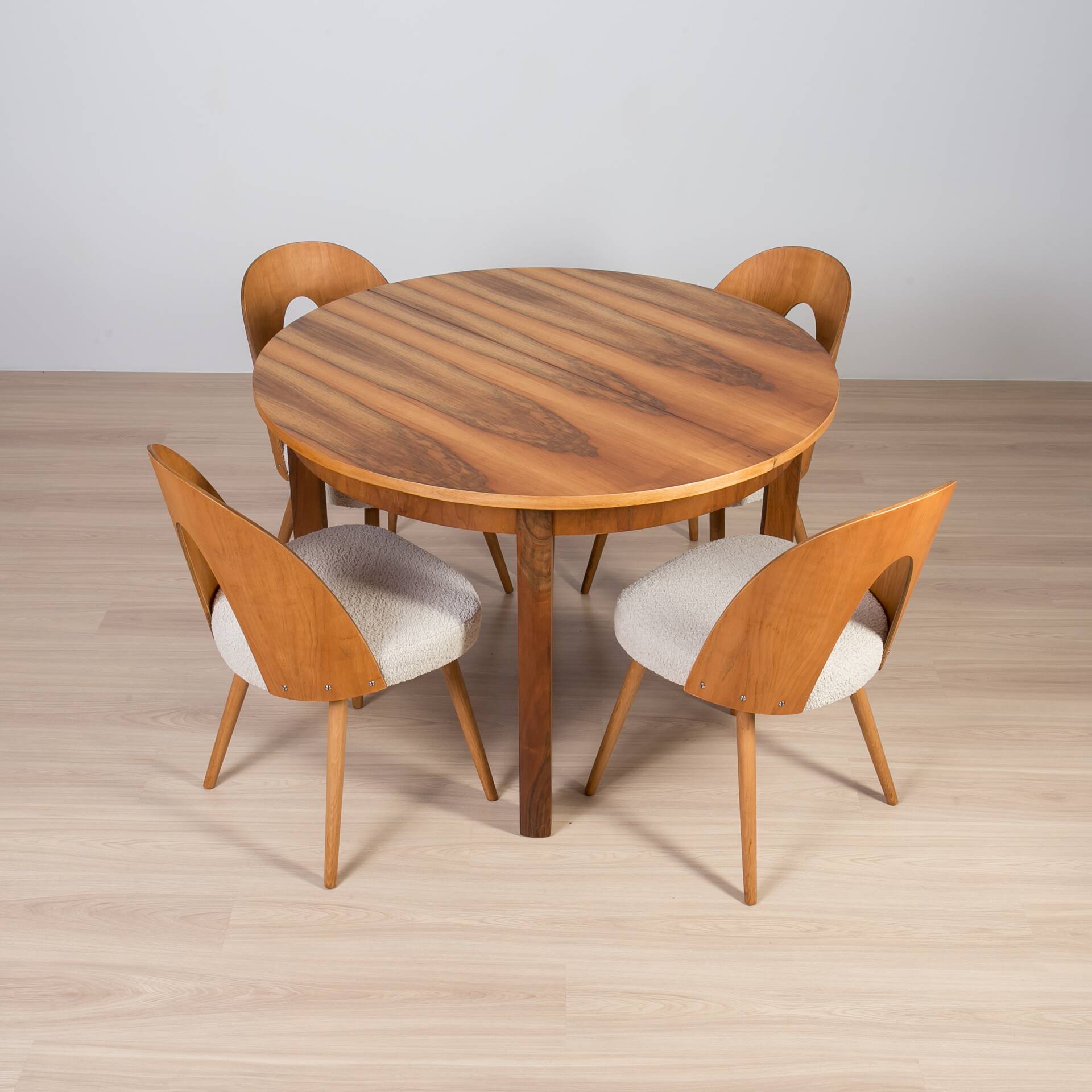 Walnut Dining Set by Antonín Šuman, 1960s