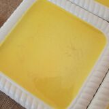Longwy France Yellow Dessert Service