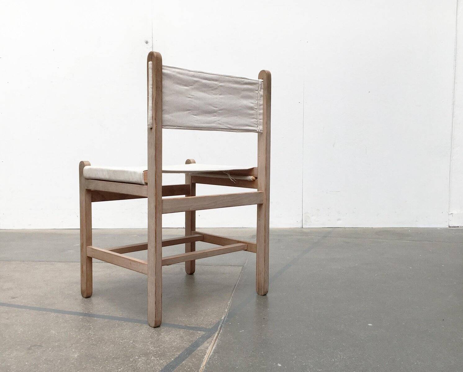 Mid-century Danish Safari dining chairs by Peter Ole Schiønning for Niels Eilersen, set of 6.
