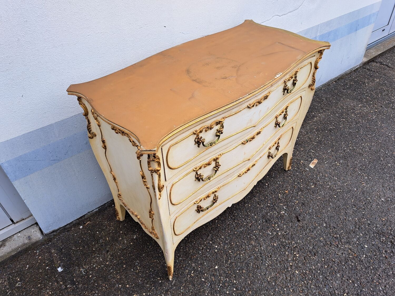 Louis XVI style chest of drawers
