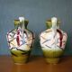 Paire de vase céramique vintage U-Keramik 1505/20 West Germany, vase avec anse, collection, poterie