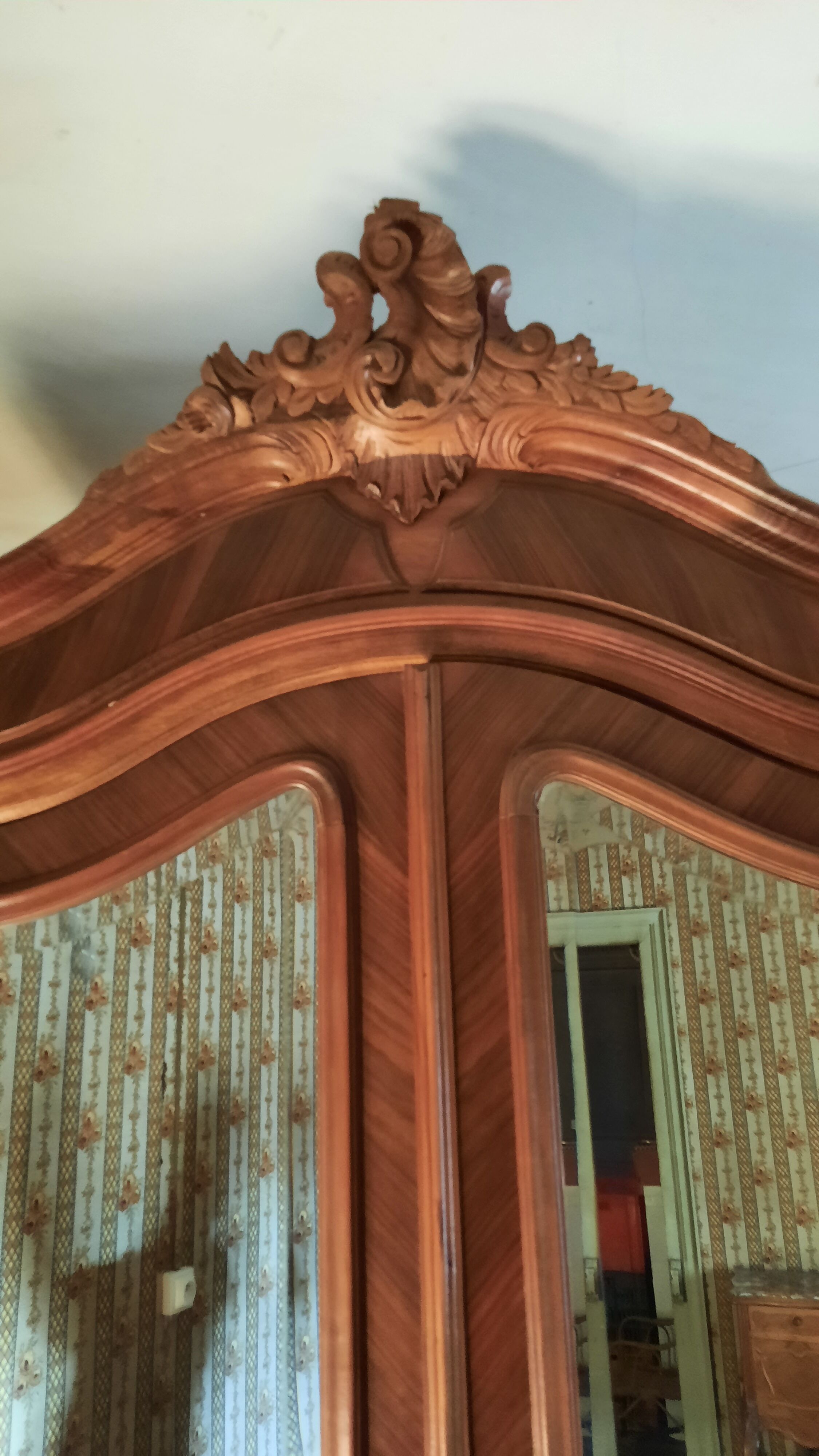 Louis XV rocaille style wardrobe