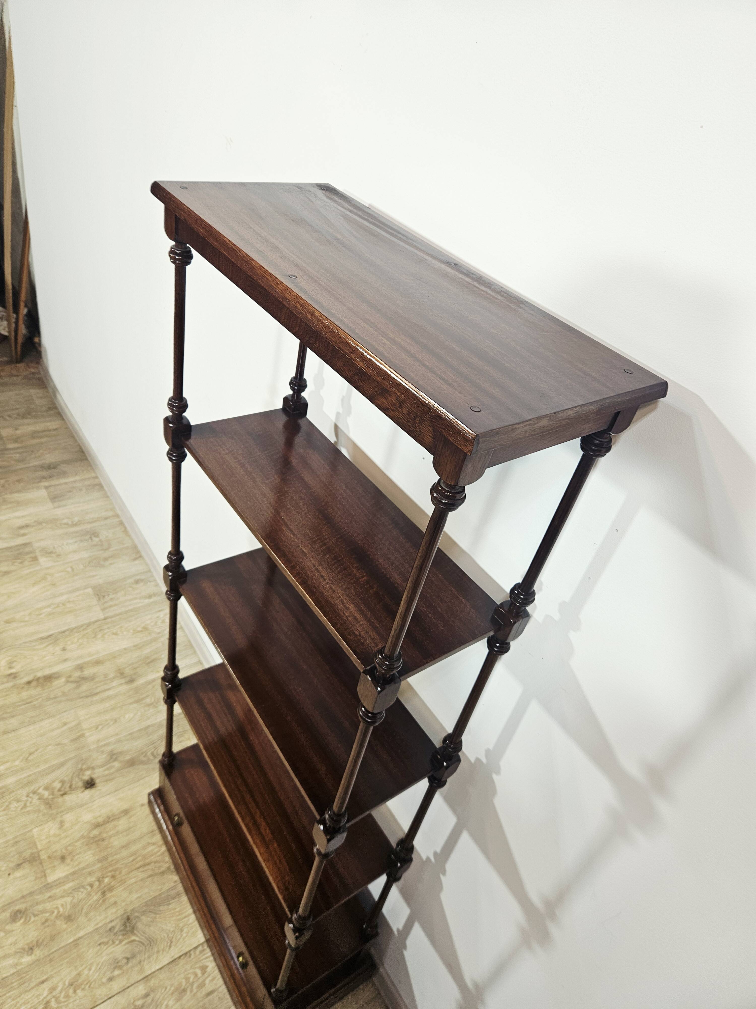Stylish mahogany shelf/England/mid. 20th century/Classic/Unique