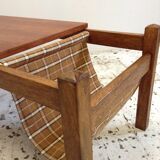 Coffee table with magazine rack
