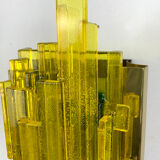 Pair appliques brutalistes, Claus Bolby for Cebo Industri, Denmark, 1970s