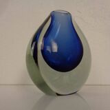 Murano Sommerso Glass Vase, Italy, 1960s