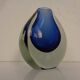 Murano Sommerso Glass Vase, Italy, 1960s