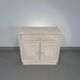Split reed side board/cabinet 80 x 80 x 40 cm