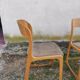 Set of 10 baumann chairs model sled 60s