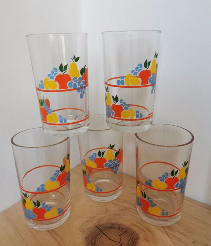 Service à orangeade vintage