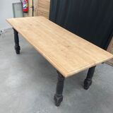 Old solid oak farmhouse table