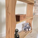 Shelf 3 vintage raw wood shelves