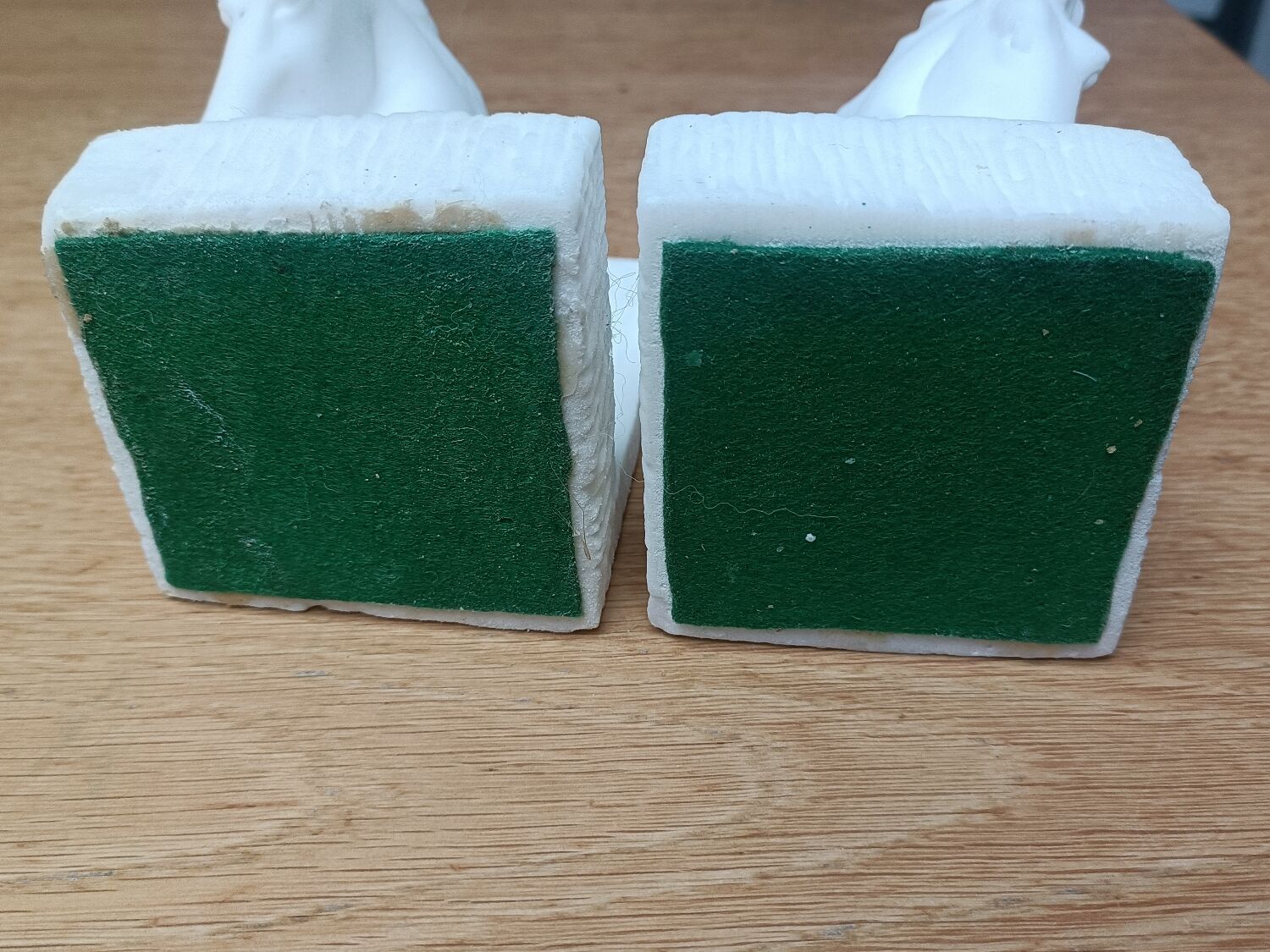 Pair of horse head bookends