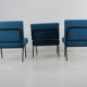 Ensemble de trois fauteuils modèle 31 de Florence Knoll