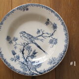 Ensemble de 6 assiettes creuses Gien