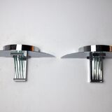 Pair of wall lamps by Garcia Garay, Spain, 1970