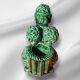 Spaghetti Noodles Ceramic Poodle Color Green Italy