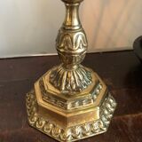 Menorah Vintage dorée