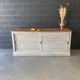 Old trade furniture with sliding door
