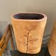 Vases en céramique Leduc empreinte végétale