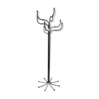 Vintage chrome coat holder