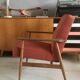 Fauteuil original vintage poli 300-190