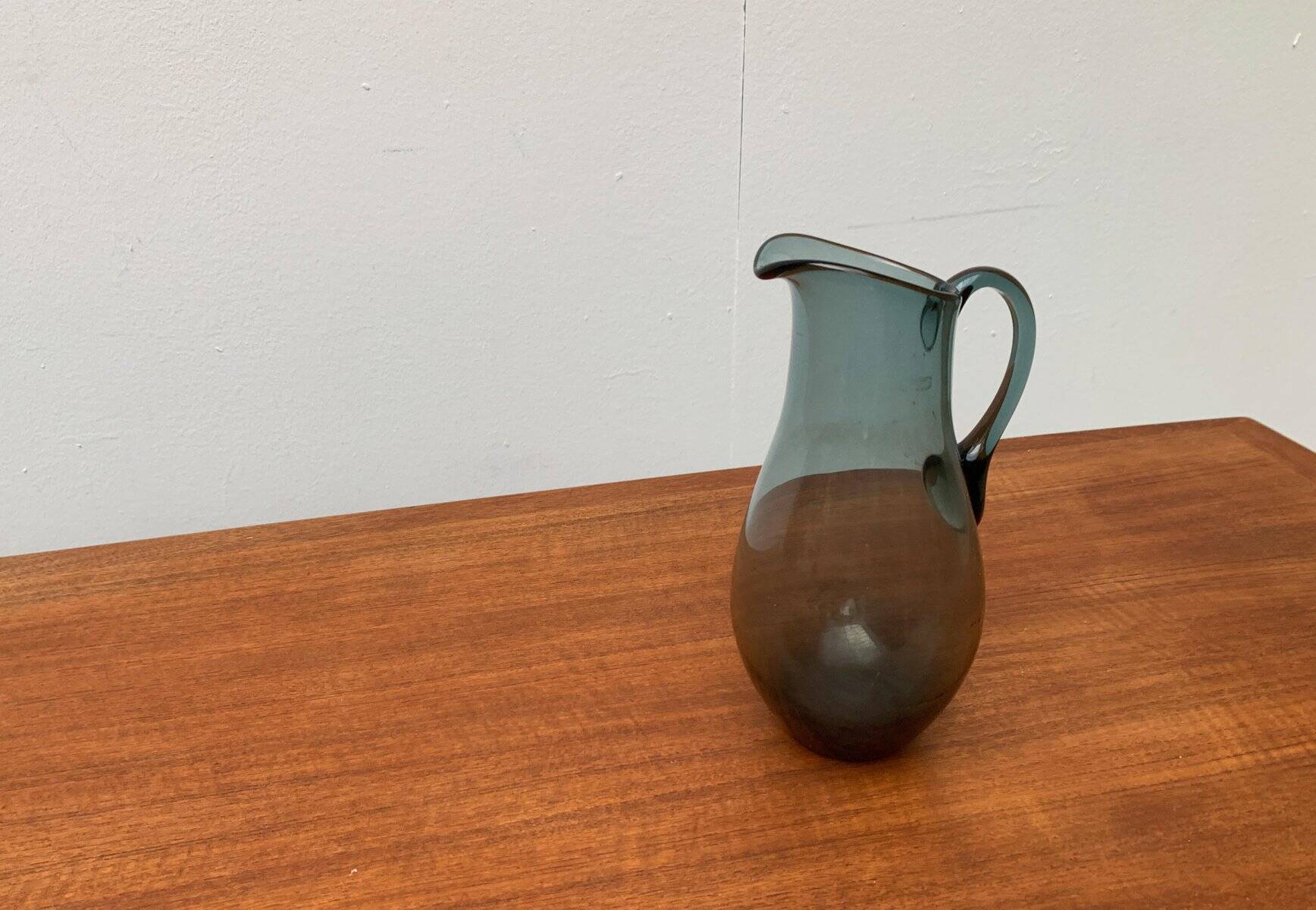 Vintage German Glass Carafe by Friedrich Glas