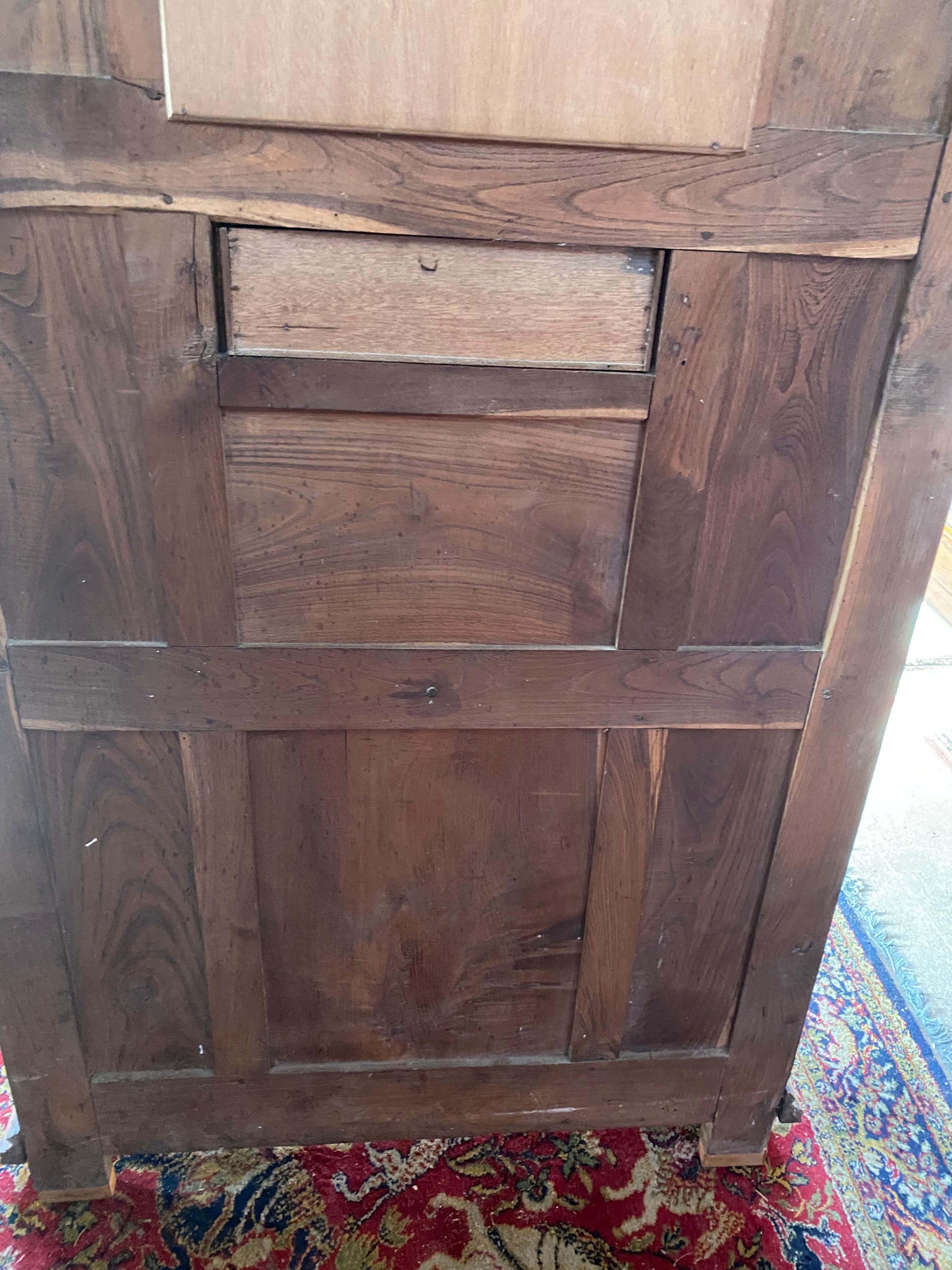 Old entrance cloakroom solid wood
