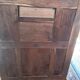 Old entrance cloakroom solid wood