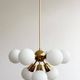 Vintage Czechoslovak Chandelier Sputnik by Kamenicky Senov, 1960s
