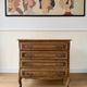 Beautiful renovated wooden chest of drawers - 4 drawers