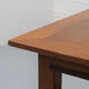 Table à manger Art Déco néerlandaise extensible des années 1920