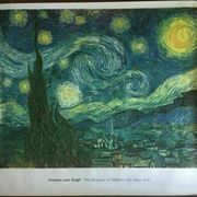 Original poster "Vincent Van Gogh" Museum of Modern Art New York 122x134cm 1996