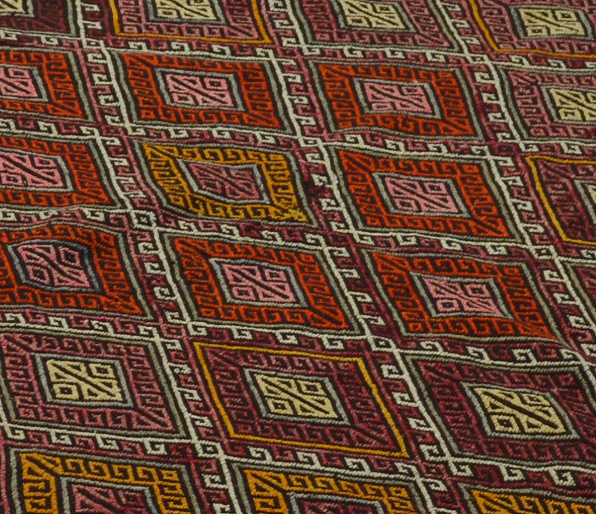 Anatolian handmade kilim rug 307 cm x 181 cm