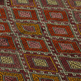 Anatolian handmade kilim rug 307 cm x 181 cm