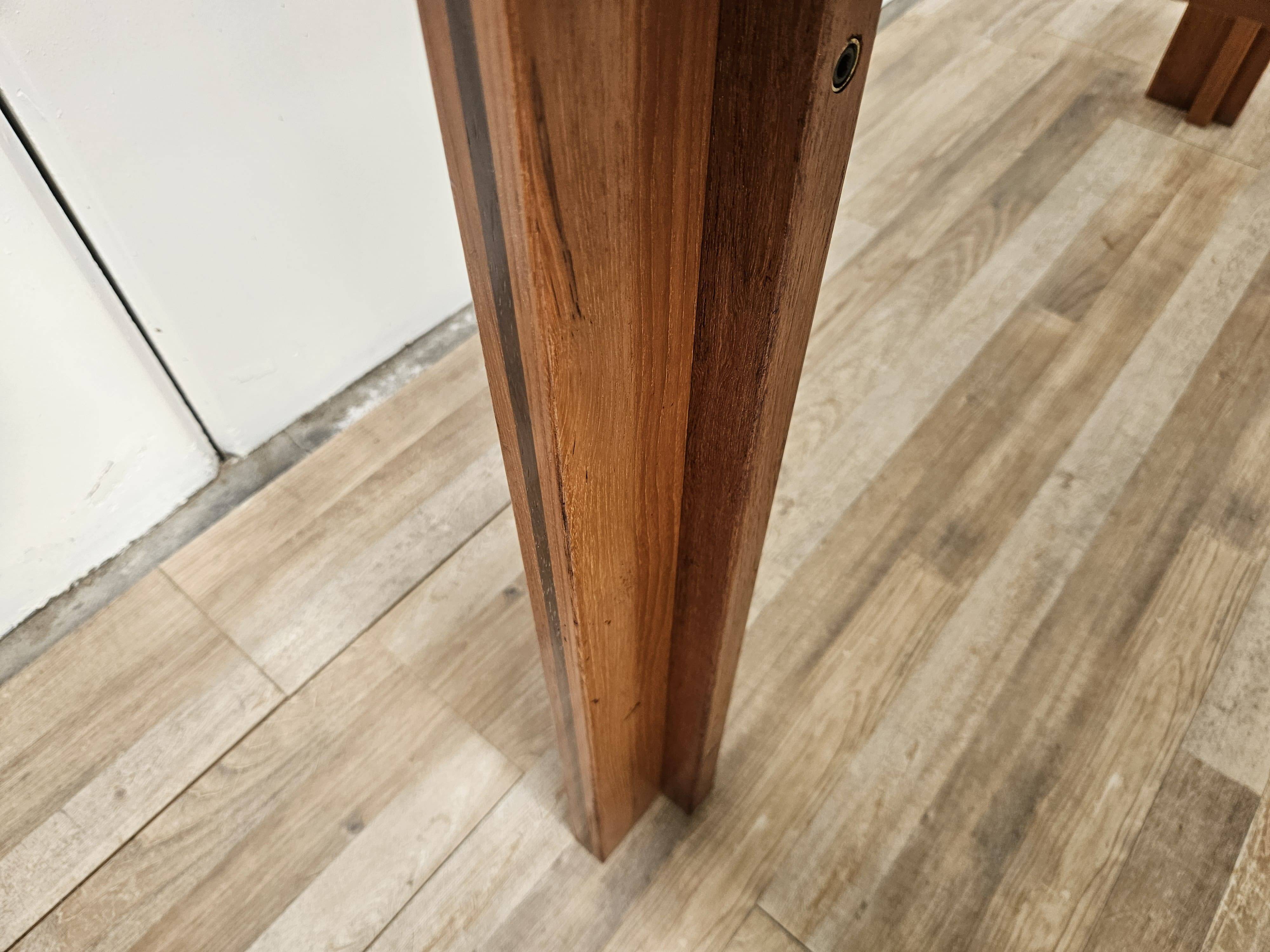 Italian design folding dining table, 1970