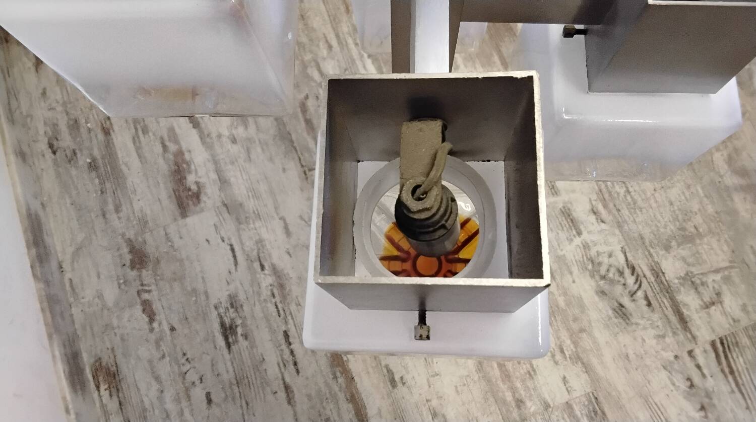 Vintage Cubic Chandelier