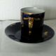 Haviland porcelain cup in blue from Sèvres, gilded with fine gold c.f.h g.d.m.