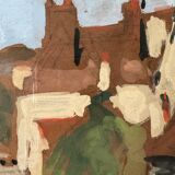 Gouache signed Pierre Eugène Montézin (20th century)