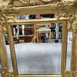 GILT WOODEN GLASS MIRROR FROM THE LATE 18TH CENTURY