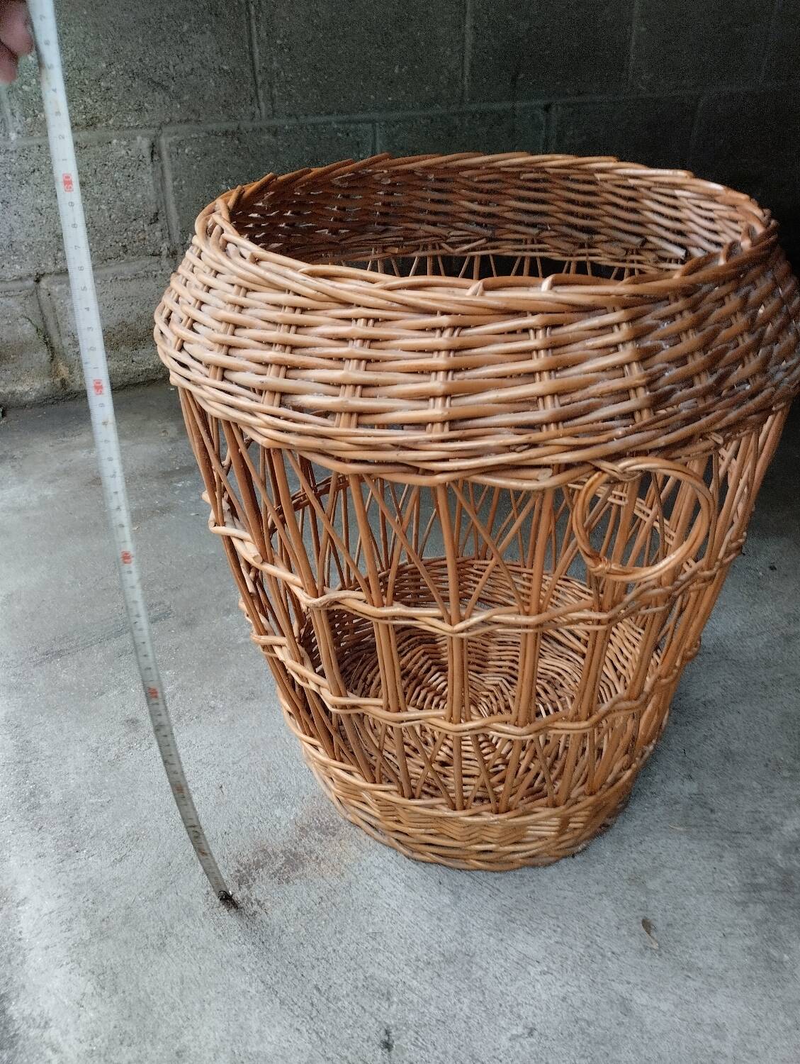 Large wicker basket